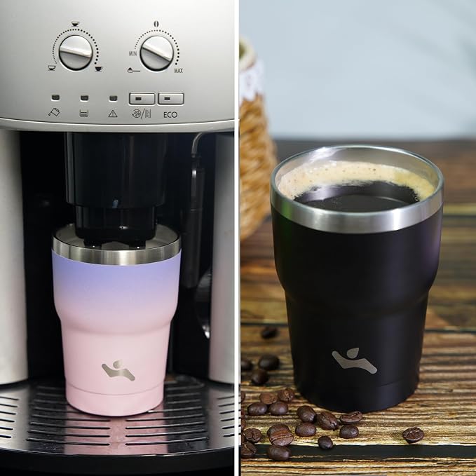 Konokyo 10 oz Tumbler with Handle and Straw, Insulated Travel Mug | Matcha - Image 7