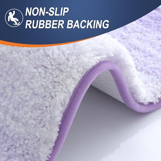 OLANLY Large Bathroom Rugs Mat 50x30, Extra Soft Absorbent Microfiber Bath Rug - Image 5