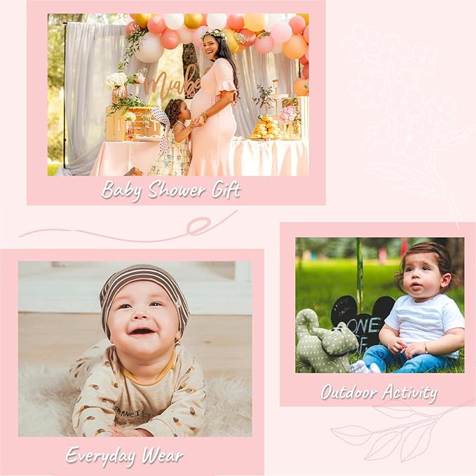 Newborn Baby Mittens Infant No Scratch Gloves Cotton Mitts for Baby Girls Boys