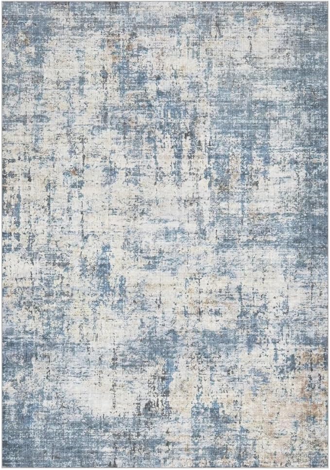 9x12 Area Rugs Washable Living Room Rug-No Slip Soft Carpets Modern Abstract - Image 9