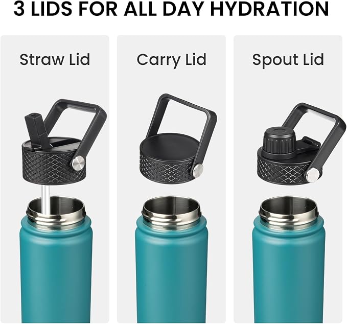 Konokyo 24 oz Insulated Stainless Steel Water Bottle - Image 4