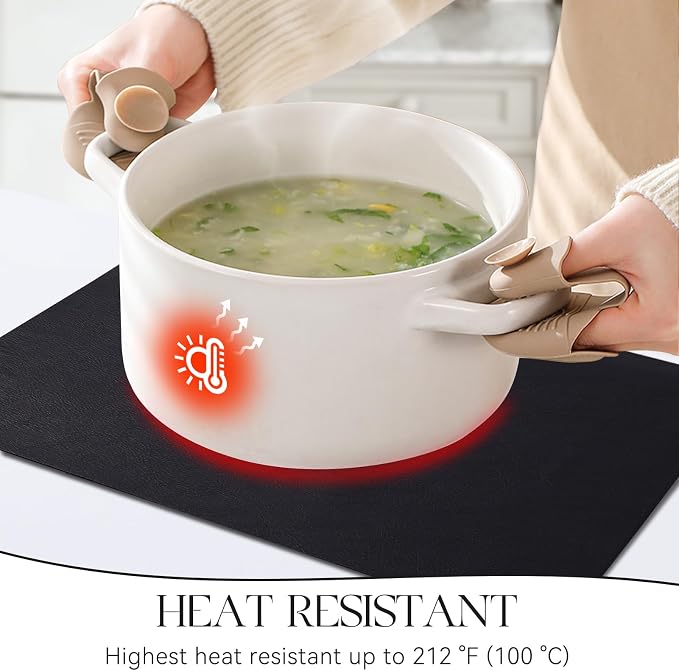 MOSAYT Vinyl Placemats Set of 8-12 X 17 Inch - Image 3