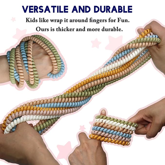 Chewy Necklace for Sensory Kids, 12 Pack Stretchy Fidget Bracelet Necklace for Boys with Autism ADHD SPD, Sensory Fidget for Kids 8-12 Reduce Biting Stress and Anxiety