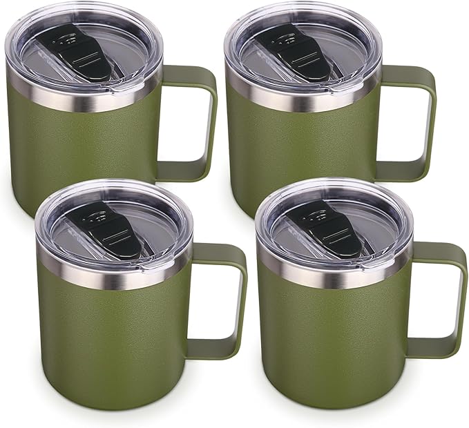 Volhoply 14oz Insulated Stainless Steel Coffee Mug by LiveFully%EF%BC%8CDrinkFreely%E2%80%94KeepGoingwithVolhoply%EF%BC%81