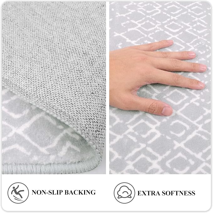 Lahome Moroccan Runners for Hallways 2x6 Washable Non-Slip Carpet Runner Throw - Image 8