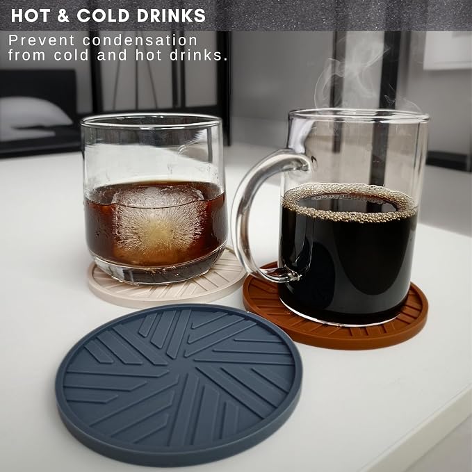 Silicone Coasters Set of 6 - Image 6