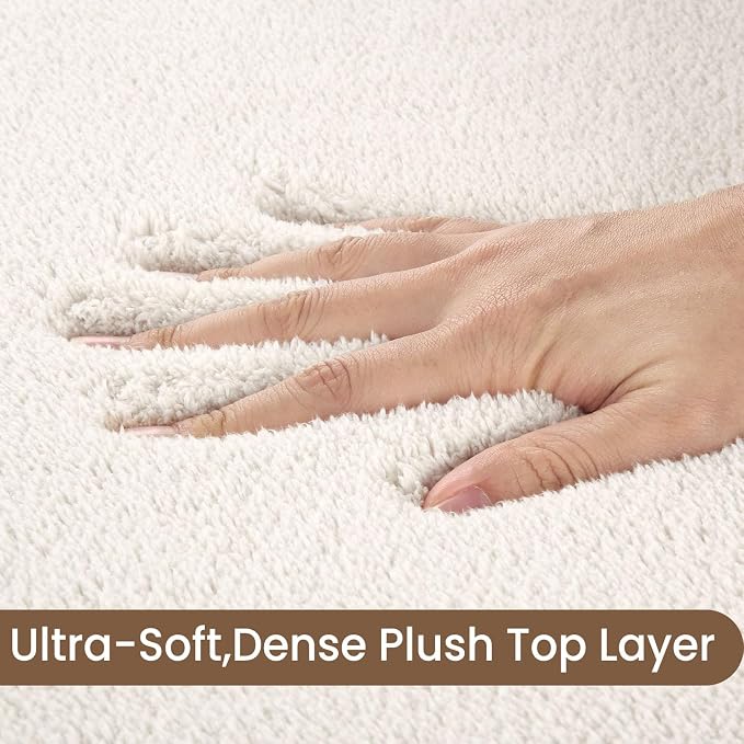 Sour Lemon 6x9 Area Rugs for Living Room, Soft Large Area Rug Fluffy Rugs for - Image 2