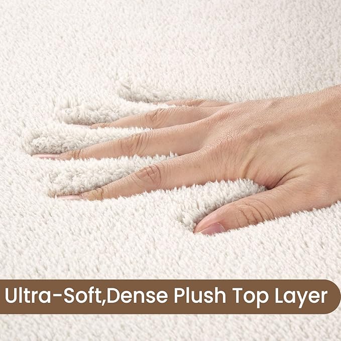 Sour Lemon 9x12 Area Rugs for Living Room, Soft Large Area Rug Fluffy Rugs for - Image 2
