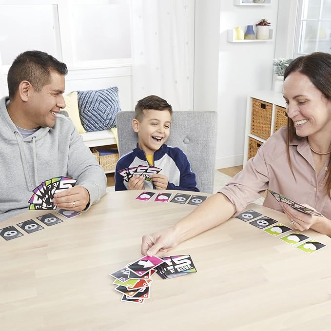 Hasbro Gaming 5 Alive Card Game, Fast-Paced Game for Kids and Families, Easy to Learn, 2 to 6 Players, Fun Summer Activities, Vacation Travel Essentials, Ages 8+