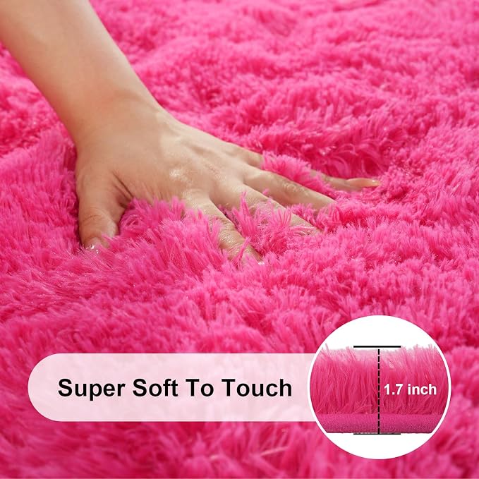 8x10 Area Rugs for Living Room, Large Fluffy Rugs for Bedroom, Fuzzy Shag Soft - Image 2