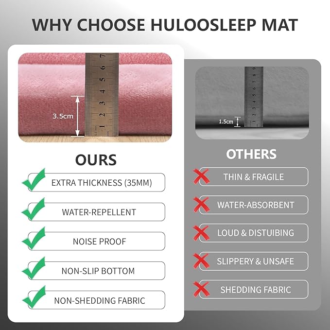 Baby Play Mat for Floor,1.3" Thick Elasti-Foam 74×50 Playpen Mat for Toddlers Infant kids,Water-Repellent Soft Coral Velvet for Tummy Time, Non-Slip Backing for Crawling,Tatami Style(Pink)