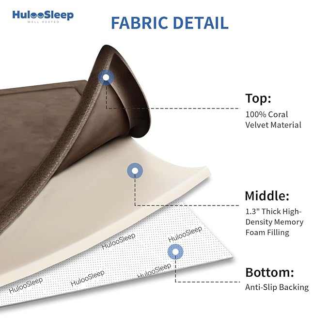 Baby Play Mat for Floor,1.3" Thick Memory foam Tummy Time Mat for Toddlers,Infants,kids,Water-Repellent Soft Nursery Rug ,79"×118" Extra Large Non Slip for Crawling&Yoga,Tatami Style for Living Room(Dark Brown)