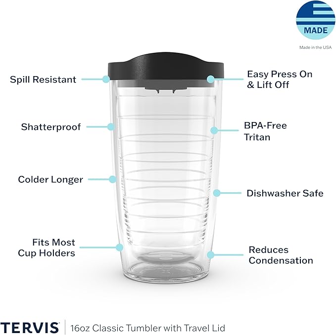 Tervis Inkreel - Coral Stretch Made in USA Double Walled Insulated Tumbler - Image 3