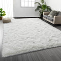 Deerhoo Large Shag Area Rugs 8 x 10, Plush Fuzzy Rugs by Deerhoo