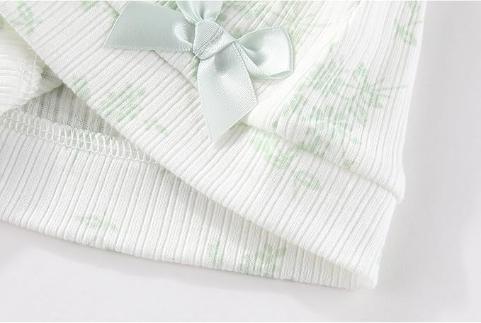 Cute Baby Girl Hats Mittens Set 10-Pack New Born Boy Caps Gloves Suit 0-6 Months Infant Accessories