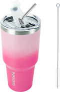 BJPKPK 30 oz Tumbler with Lid and Straw, Insulated Stainless Steel Cup | Double by BJPKPK