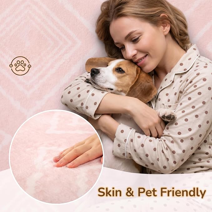 BESTSWEETIE Area Rug 6x9 Rug Machine Washable Non-Slip Low Pile Print Pattern - Image 3