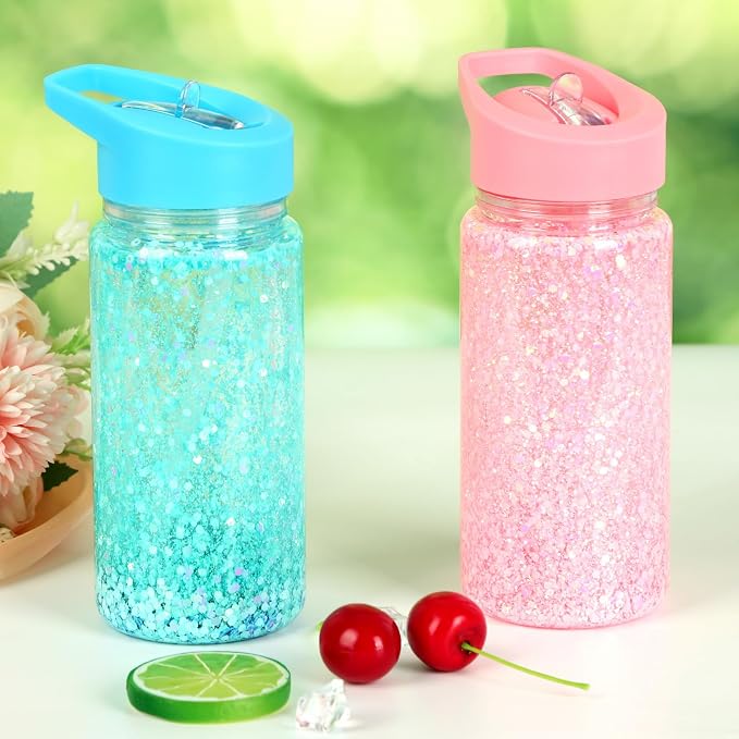 16 Pack 10 Oz Plastic Snow Globe Tumbler - Image 2