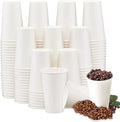 Lamosi 180 Pack16 oz Disposable Coffee Cups, 16oz White Paper Cups | Hot/Cold by BuyNow
