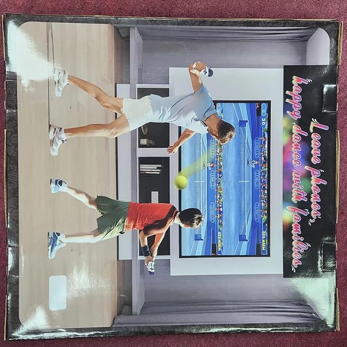 Double Dance Mat, Flannel Dance Mat for TV with HD Camera, Dual User Play Mat with Wireless Controller, Non-Slip Dance Pad for Kids Adults Girls Boys