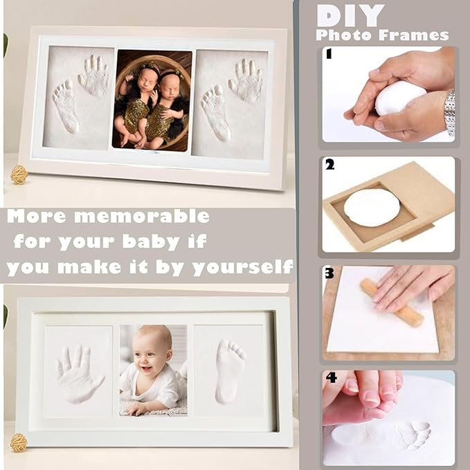 Inkless Newborn Hand & Footprint Kit - Baby Paw Print Gift