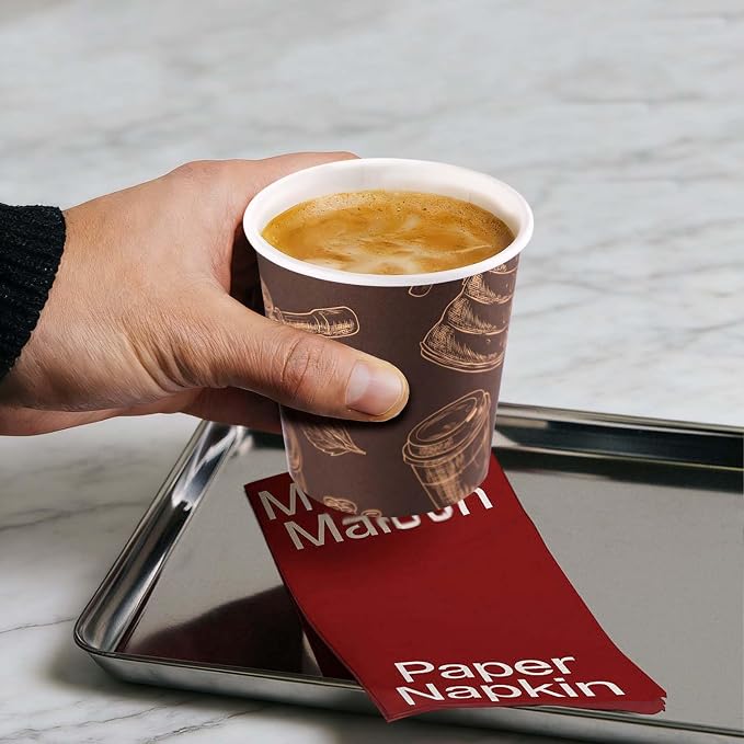 6 oz 300 Pack Disposable Paper Cups, Recyclable Paper Coffee Cups | Paper - Image 4