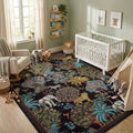 GarveeHome Jungle Animal Print Rug 6x9 Washable Area Rugs by GarveeHome