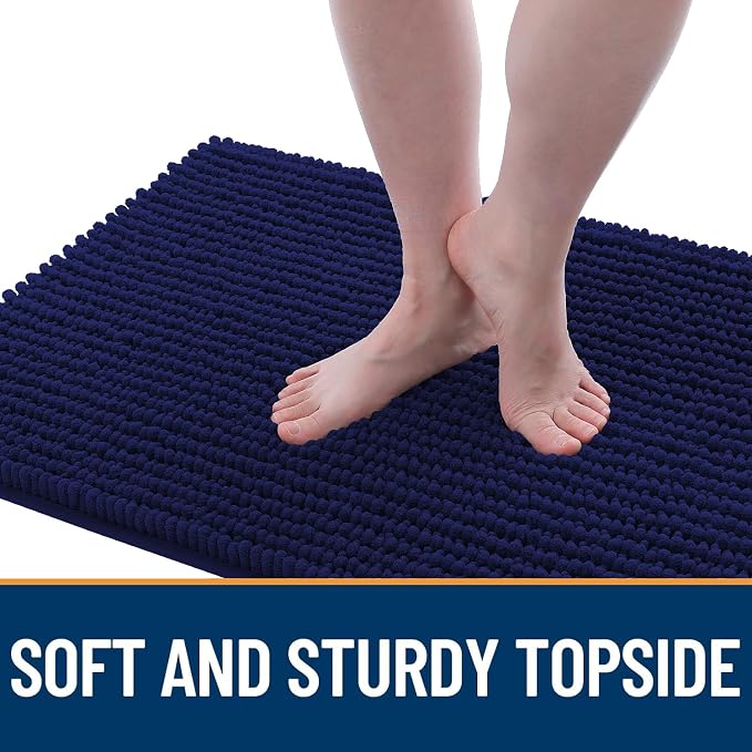 OLANLY Dog Door Mat for Muddy Paws 44x24, Ultra Absorbent Chenille Mud Doormat - Image 3