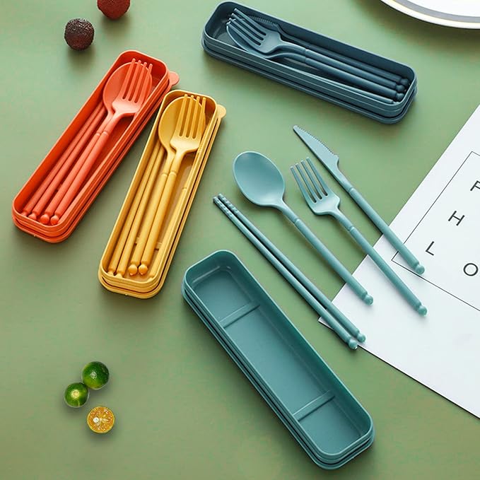Travel Utensils, Reusable Utensils Set - Image 5