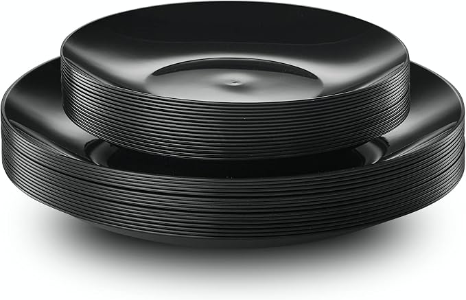 PLASTICPRO 64 Piece Combo Plates Set - Image 6