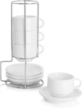 Sweese 2.5 Ounce Porcelain Stackable Espresso Cups by Sweese