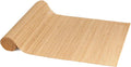 BambooMN Carbonized Bamboo Matchstick Table Runner, 1 Piece | Natural, Home by BambooMN