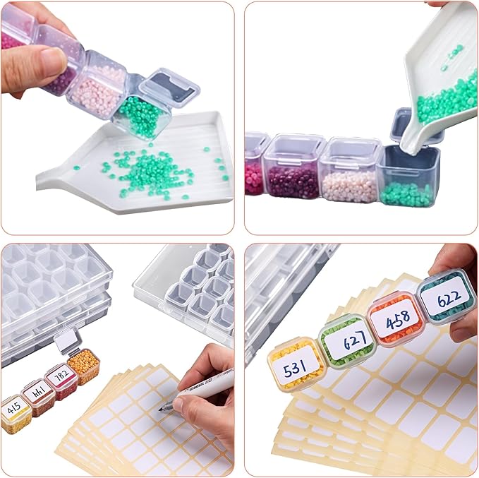 iVyne Rechargeable A4 Light Pad for Diamond Painting & Art Projects – LED Light Board with Diamond Art Accessories – Ultra-Thin & Portable Diamond Dot Light Board, Perfect for Artists - White