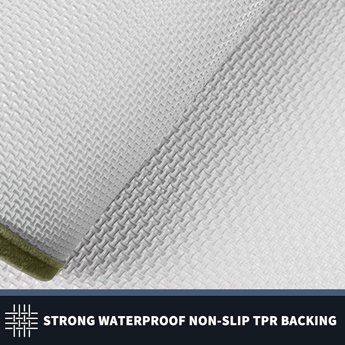 PURRUGS Dirt Trapping Door Mat 34" x 60", Non-Slip Machine Washable Entryway Rug - Image 4