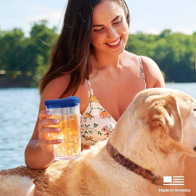 Tervis Palm Tree & Hammock Scene Made in USA Double Walled Insulated Tumbler - Image 12