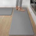 GENIMO Kitchen Mats for Floor 2PCs, Washable Anti Fatigue Mat for Cushioned by GENIMO