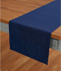 Solino Home 100% Pure Linen Table Runner Royal Blue, Athena 14 x 120 in | Table by SolinoHome