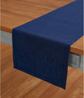 Solino Home 100% Pure Linen Dining Table Runner Blue, Athena 14 x 72 in | Table by SolinoHome