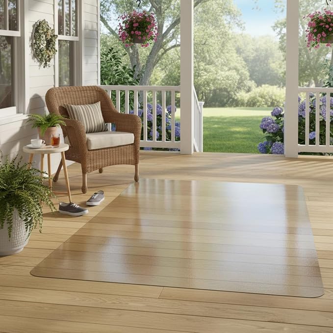 Clear Runner Mat for Hallway, Non-Slip Runner Rug for Entryway, Area Rug for - Image 8