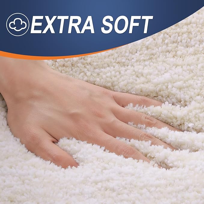 OLANLY Bathroom Runner Rugs Mat 70x24, Extra Soft Absorbent Microfiber Bath Rugs - Image 2