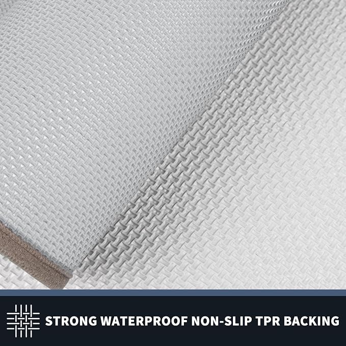 PURRUGS Dirt Trapping Door Mat 32" x 48", Non-Slip Machine Washable Entryway Rug - Image 4