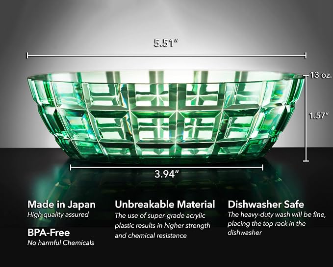 SCANDINOVIA - 13oz Unbreakable Premium Bowls Set Of 6 - Made in Japan - Super - Image 3