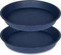 2 Pack of 20 21 inch Plant Saucer Round, Deep Plant Saucers by Bleuhome