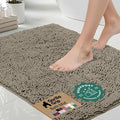 GORILLA GRIP Bath Rug Mat 30x20, Thick Soft Absorbent Chenille, Quick Dry by Unknown