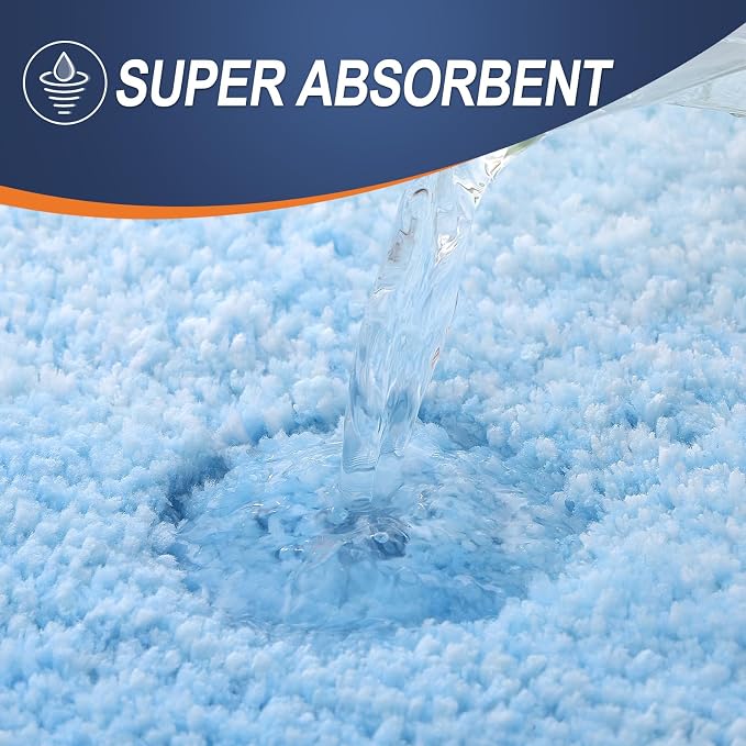 OLANLY Large Bathroom Rugs Mat 45x27, Extra Soft Absorbent Microfiber Bath Rugs - Image 4