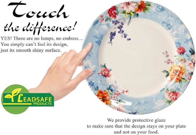 16-Piece Porcelain Dinnerware Set - Image 7