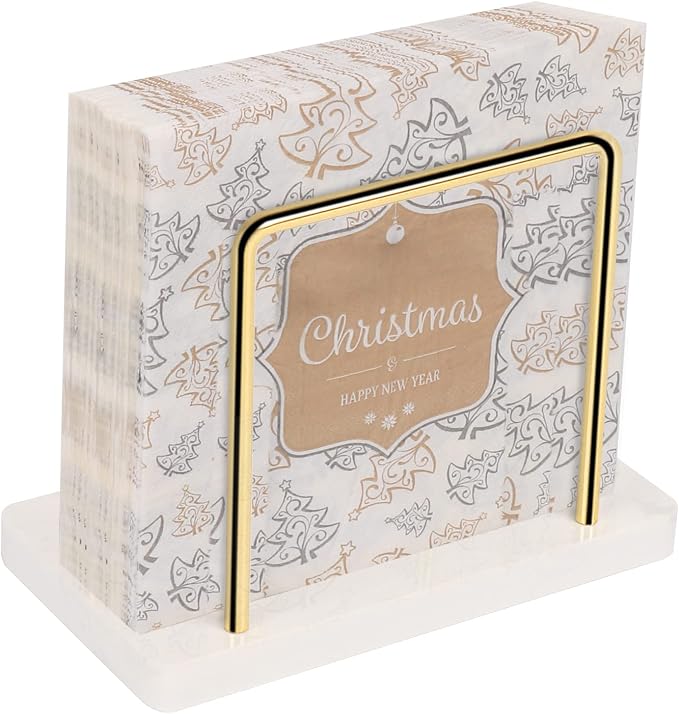Livabber Napkin Holder, Metal Napkin Storage Modern Freestanding Tissue Paper by Livabber