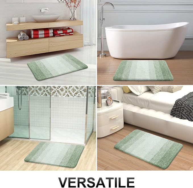 OLANLY Large Bathroom Rugs Mat 40x24, Extra Soft Absorbent Microfiber Bath Rugs - Image 7