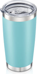 20 oz Tumbler with Lid Stainless Steel Insulated Tumblers, 1 Pack | Leak Proof by Unknown