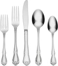 Oneida True Rose 45 Piece Everyday Flatware, Service by Oneida